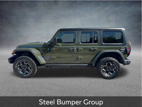Used 2023 Jeep Wrangler Unlimited Rubicon 4xe w/ Steel Bumper Group AWD/4WD image 5