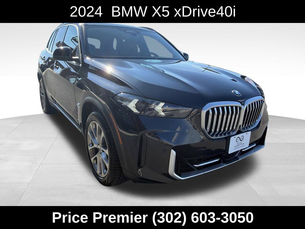 Used 2024 BMW X5 xDrive40i w/ Parking Assistance Package AWD/4WD image 1