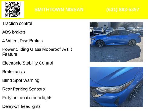 Used 2024 Nissan Sentra SR w/ SR Premium Package FWD image 8