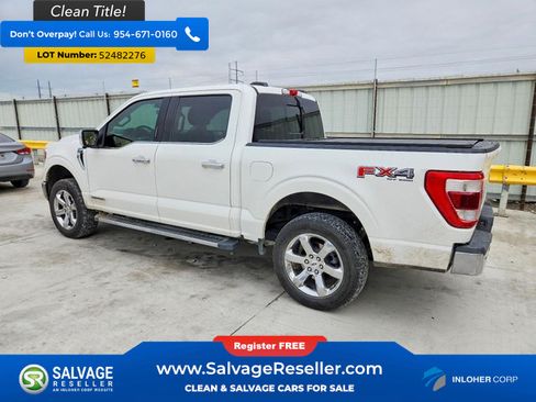 Used 2021 Ford F150 Lariat w/ Equipment Group 502A High AWD/4WD image 3