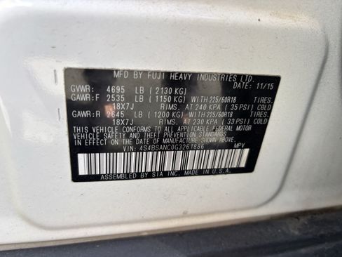 Used 2016 Subaru Outback 2.5i Limited AWD/4WD image 37