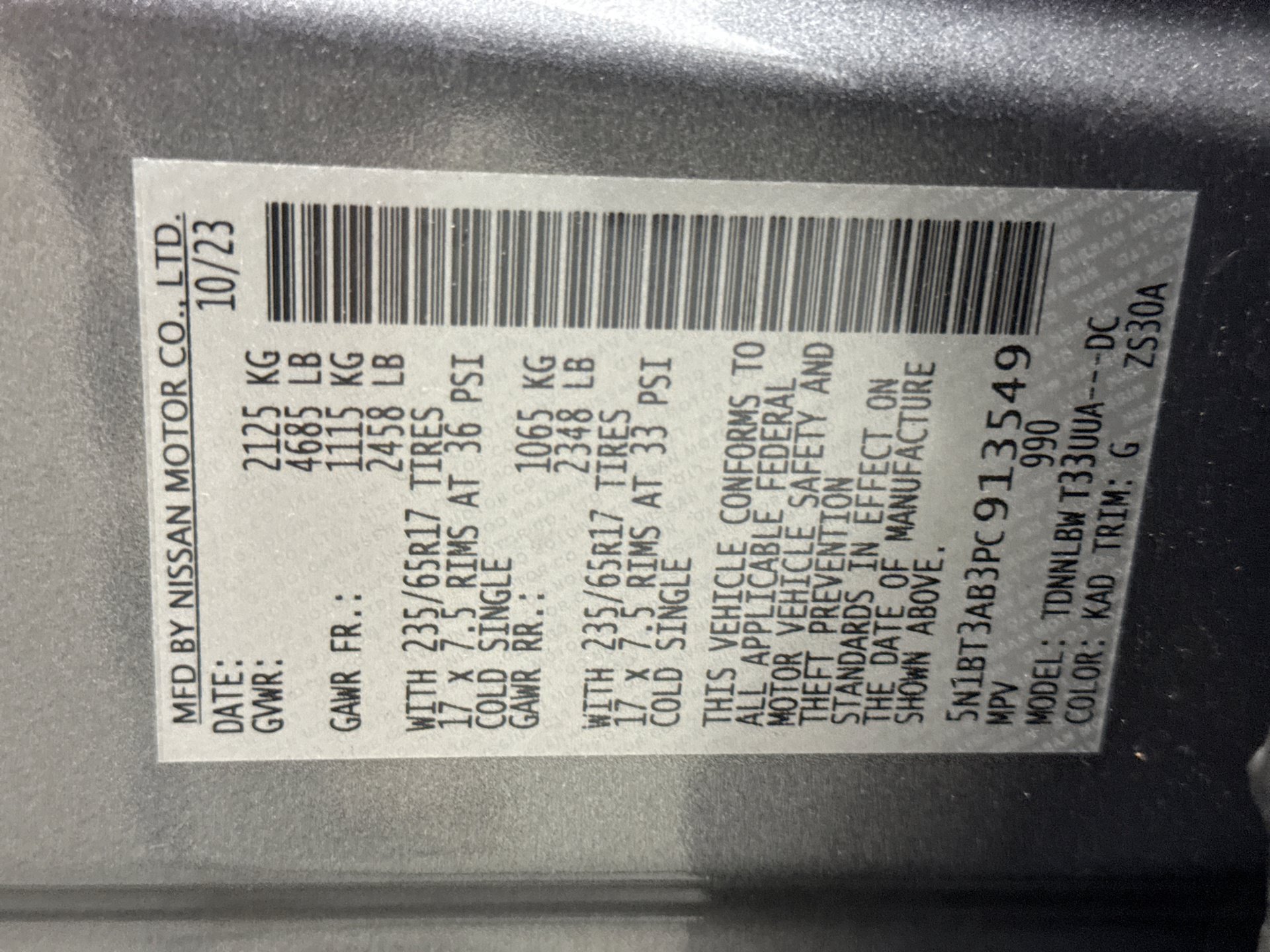Used 2023 Nissan Rogue S AWD/4WD image 19