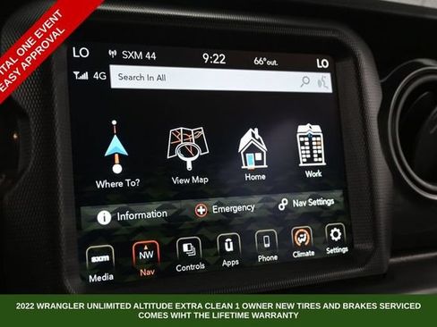 Used 2022 Jeep Wrangler Unlimited Sport AWD/4WD image 32