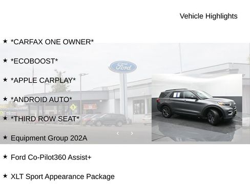 Used 2023 Ford Explorer XLT w/ Equipment Group 202A image 19