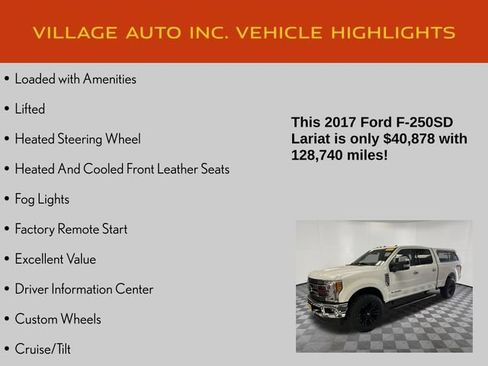 Used 2017 Ford F250 Lariat w/ Lariat Ultimate Package AWD/4WD image 21