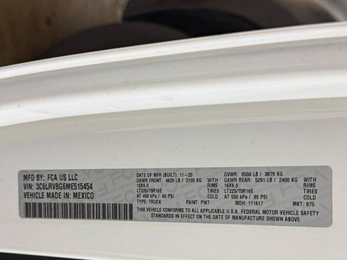 Used 2021 RAM ProMaster 1500 FWD image 23