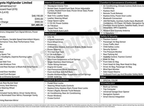 Used 2015 Toyota Highlander Limited image 2