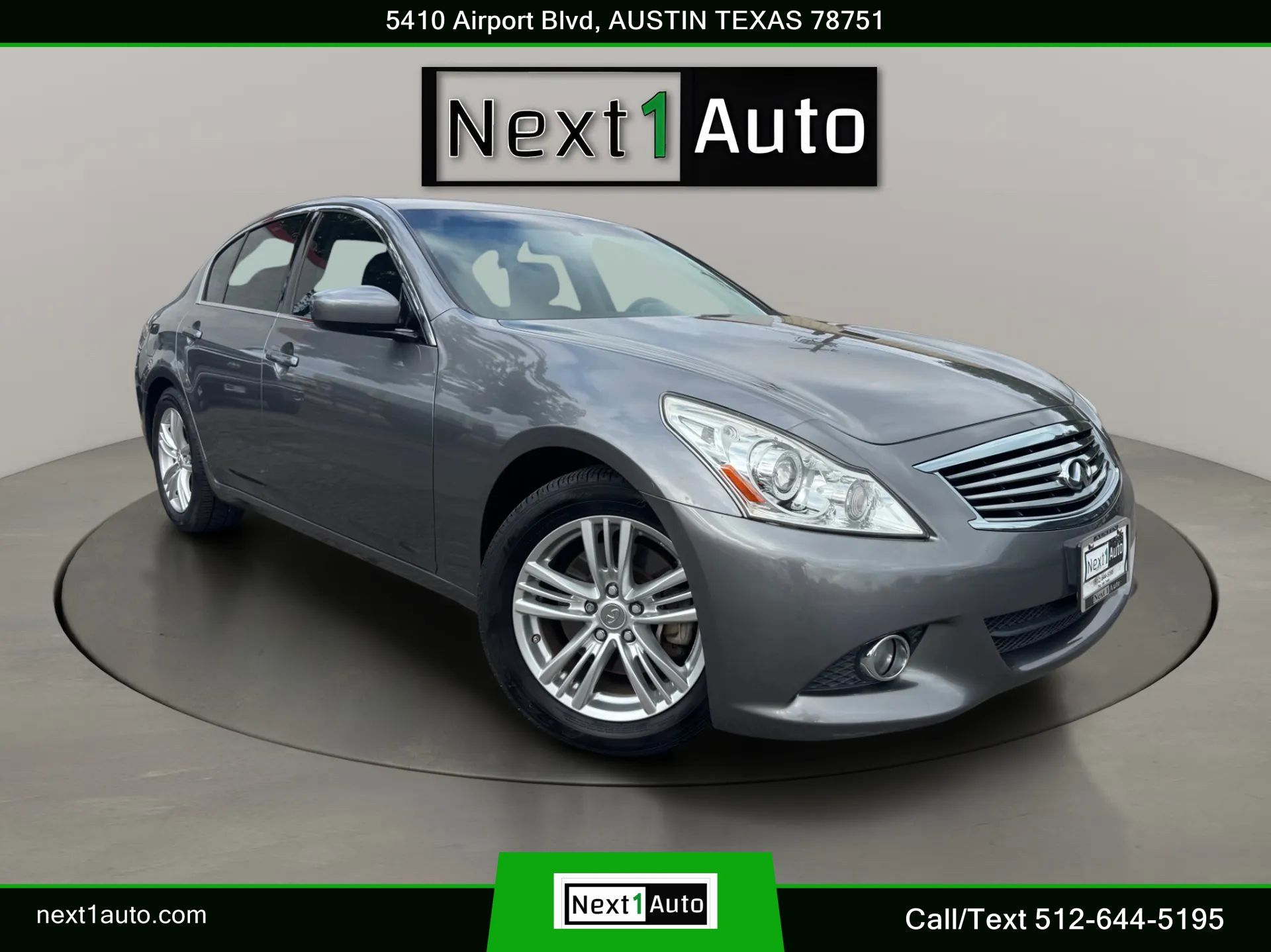 Used 2012 INFINITI G25 Journey RWD image 1