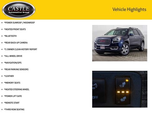 Used 2017 GMC Acadia Limited SLT image 3