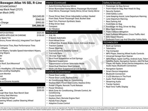 Used 2019 Volkswagen Atlas SEL R-Line FWD image 6
