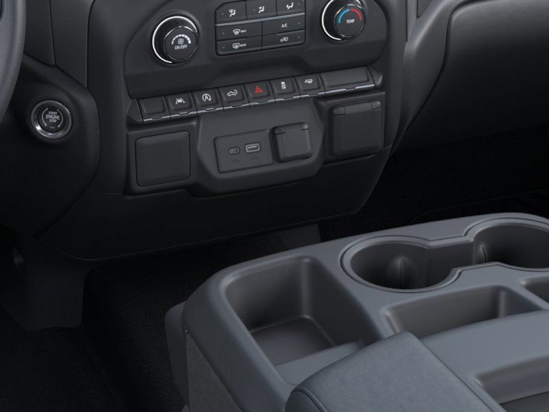 New 2024 Chevrolet Silverado 1500 Custom w/ LPO, Dark Essentials Package RWD image 23