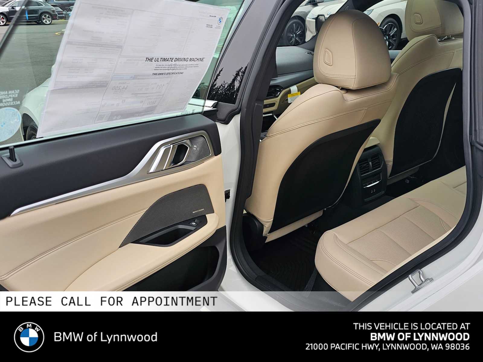 New 2026 BMW i4 xDrive40i w/ Parking Assistance Package AWD/4WD image 15