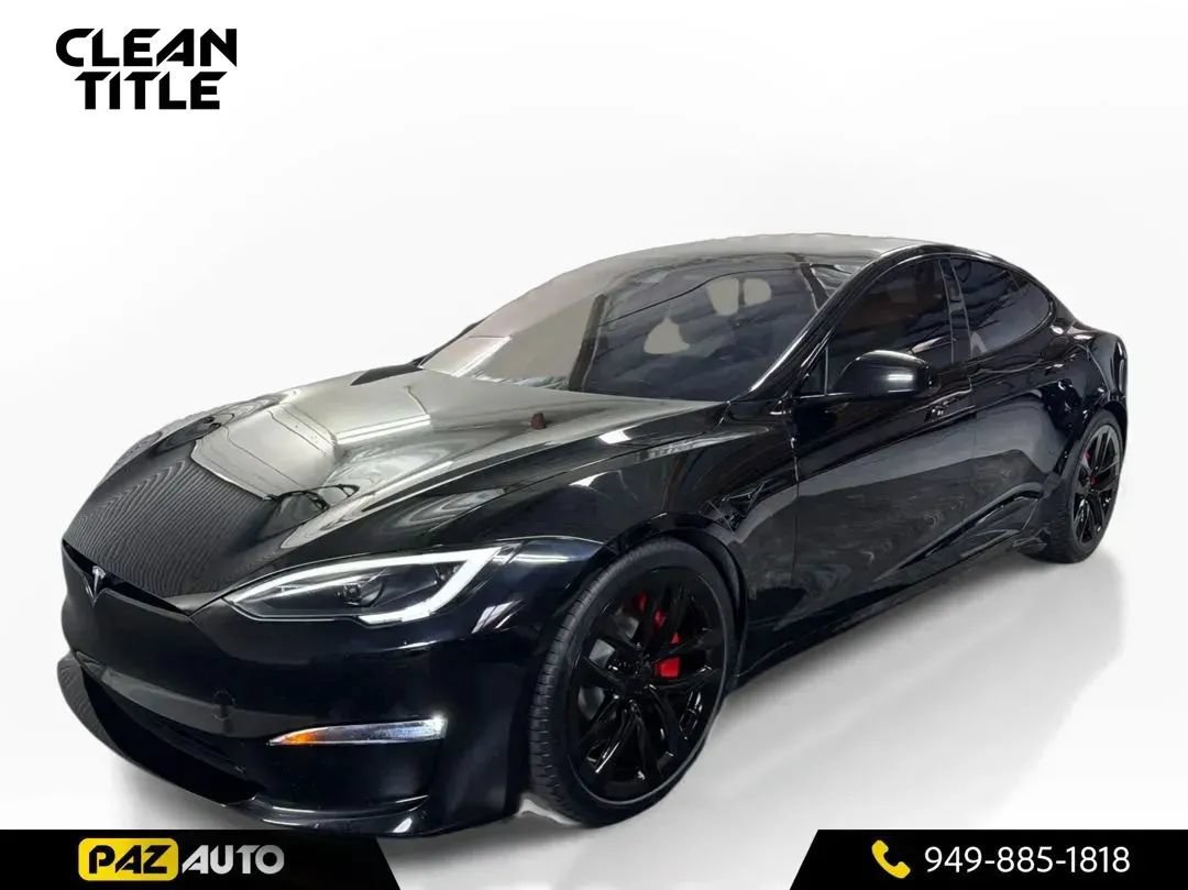 Used 2023 Tesla Model S Plaid AWD/4WD image 1