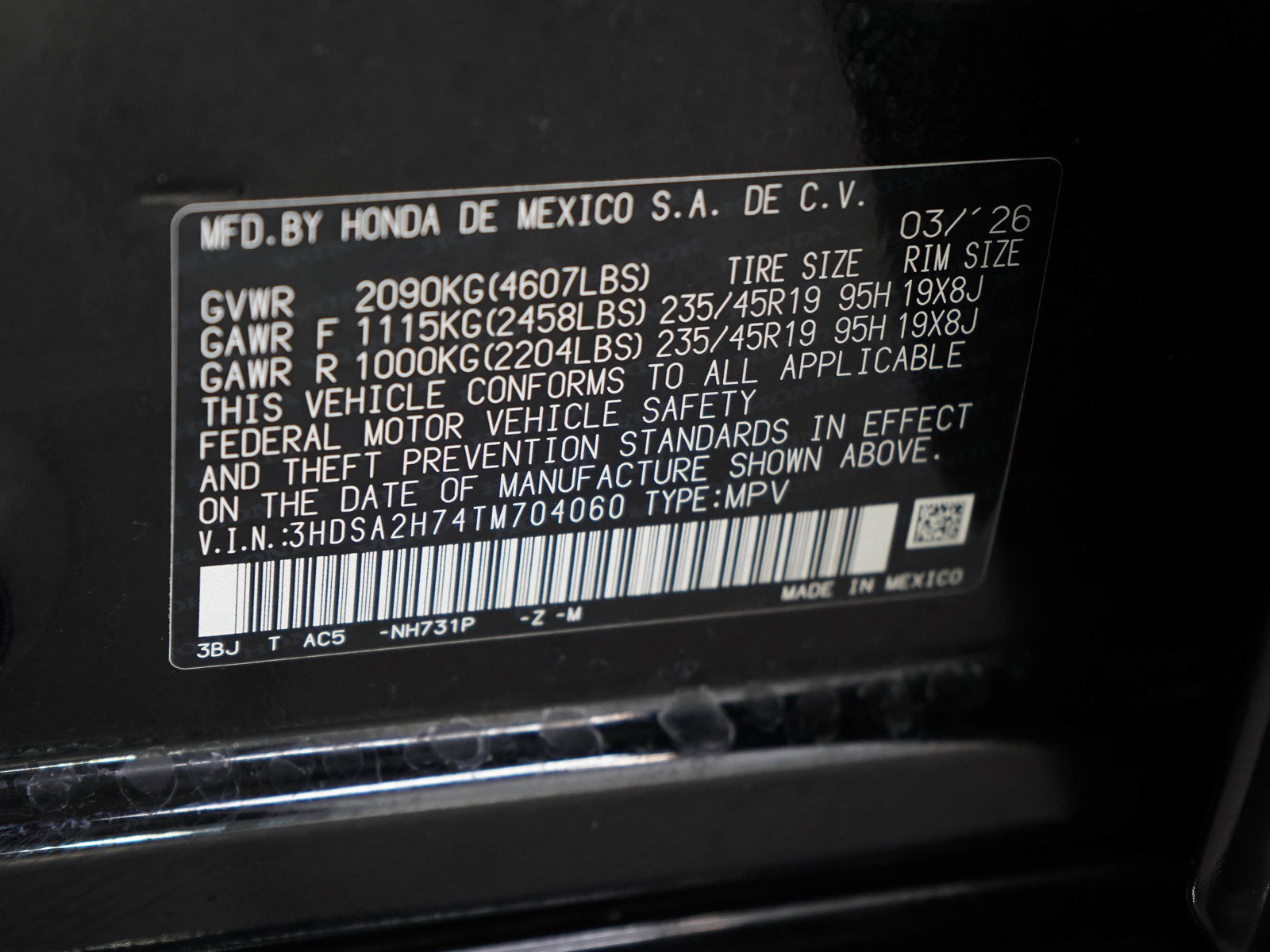 Used 2026 Acura ADX A-Spec w/ Advance Package AWD/4WD image 30