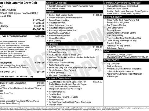 Used 2020 RAM 1500 Laramie image 2