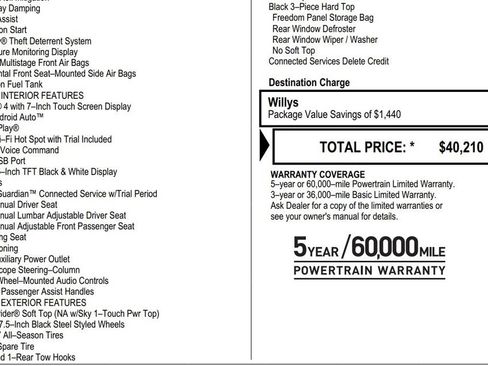 Used 2023 Jeep Wrangler Willys image 23