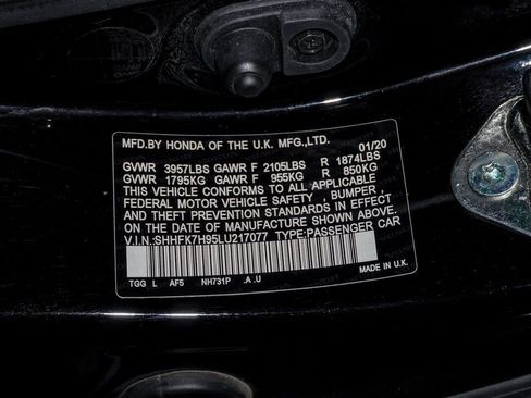 Used 2020 Honda Civic Sport Touring image 28