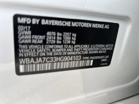 Used 2017 BMW 530i xDrive AWD/4WD image 38