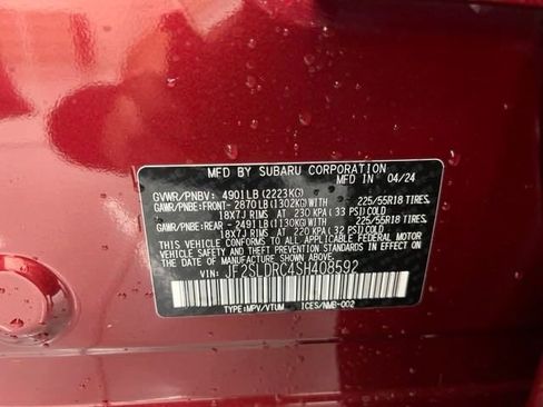 New 2025 Subaru Forester Limited w/ Popular Package #1 image 29