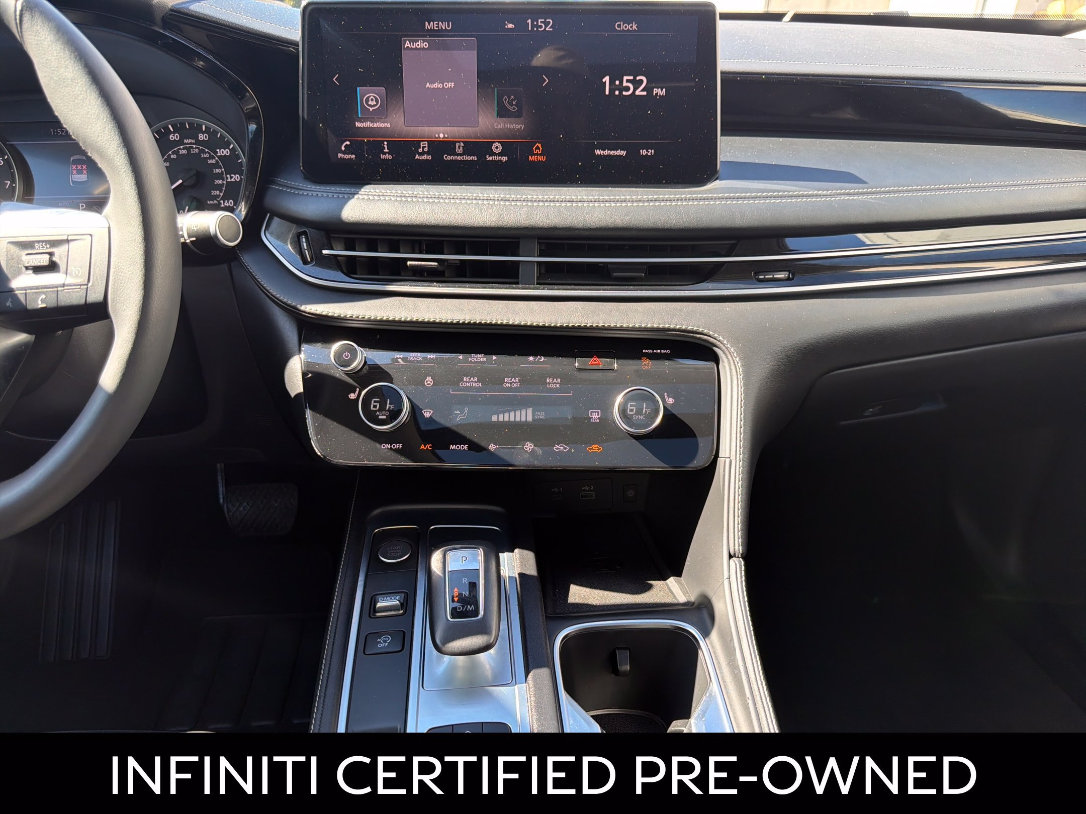 Certified 2023 INFINITI QX60 Pure AWD/4WD image 6
