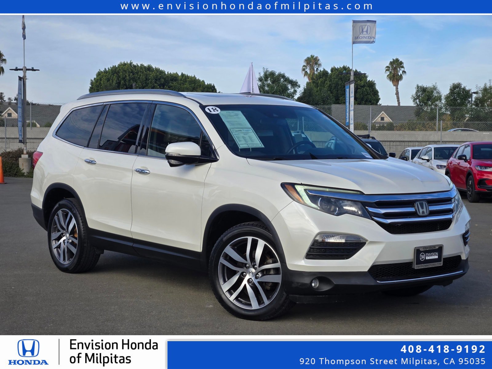 Used 2018 Honda Pilot Touring image 1