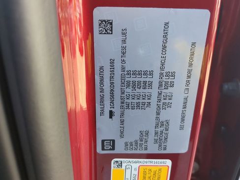 New 2026 Chevrolet Tahoe RST w/ RST Capability Package image 35