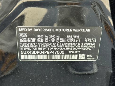 Used 2023 BMW X3 sDrive30i w/ Convenience Package RWD image 30