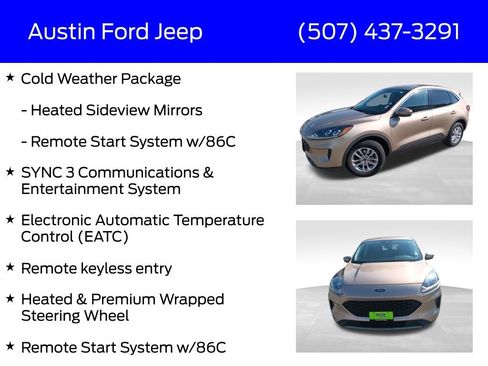 Certified 2021 Ford Escape SE w/ Cold Weather Package image 23