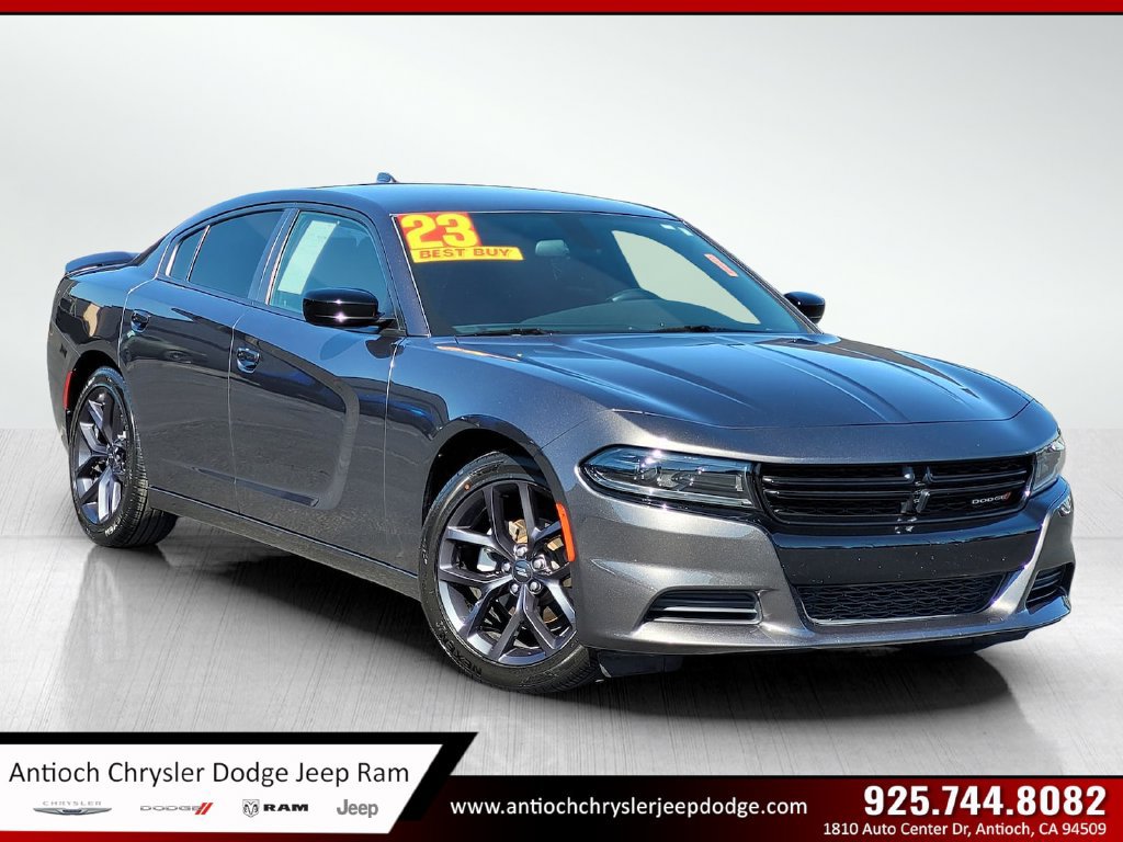 Certified 2023 Dodge Charger SXT w/ Blacktop Package RWD image 1