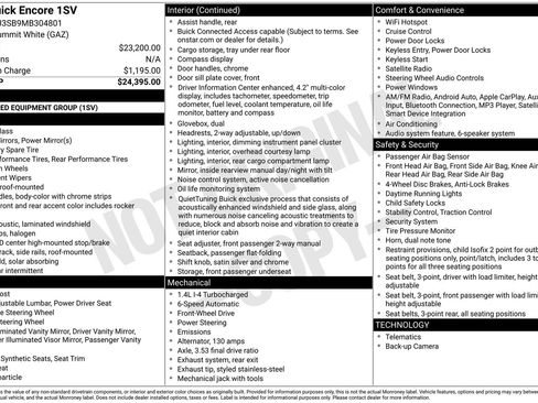 Used 2021 Buick Encore Base image 22