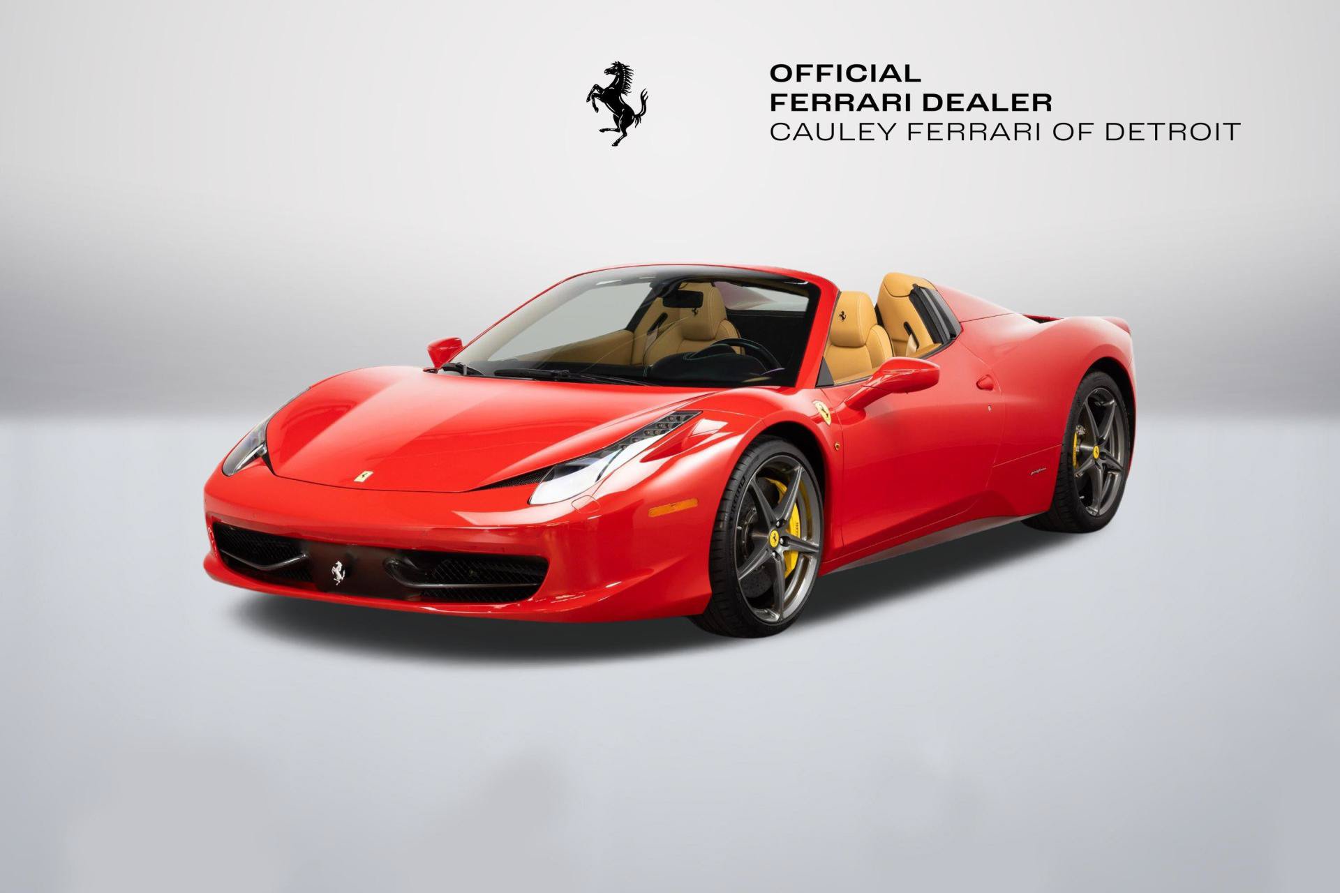 Certified 2013 Ferrari 458 Spider RWD image 4