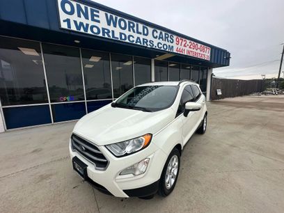 Used 2021 Ford EcoSport SE w/ SE Convenience Package