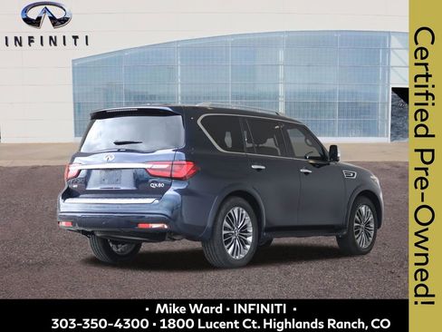 Certified 2021 INFINITI QX80 Sensory w/ All-Season Package image 6