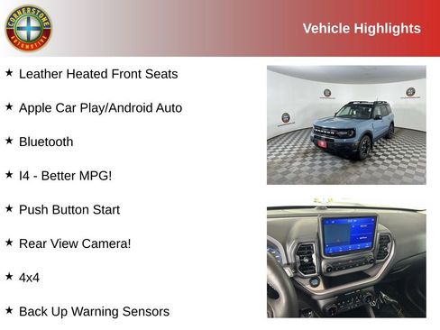 Used 2023 Ford Bronco Sport Outer Banks w/ Tech Package AWD/4WD image 2