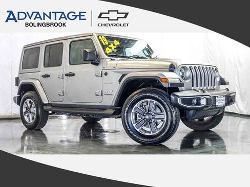 Used 2019 Jeep Wrangler Unlimited Sahara AWD/4WD image 1