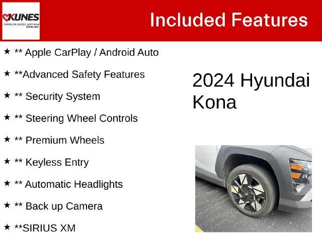 Used 2024 Hyundai Kona SEL AWD/4WD image 4