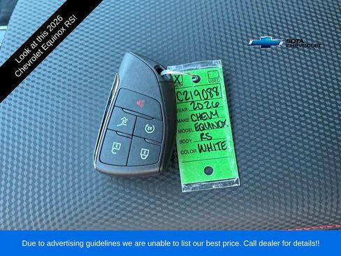 New 2026 Chevrolet Equinox RS image 28