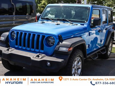 Used 2021 Jeep Wrangler Unlimited Sport AWD/4WD image 1