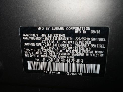 Used 2019 Subaru Forester Limited w/ Popular Package #3 image 46