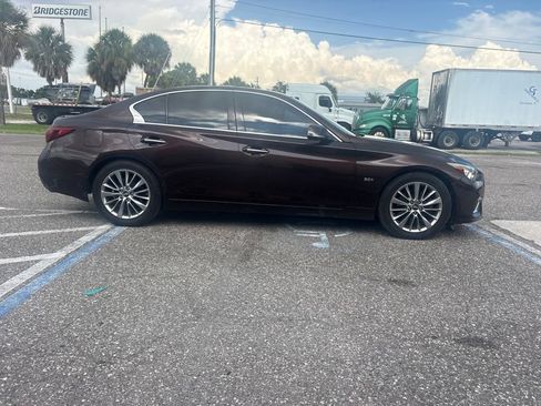 Used 2018 INFINITI Q50 Luxe w/ Essential Package (3.0T Luxe) RWD image 2