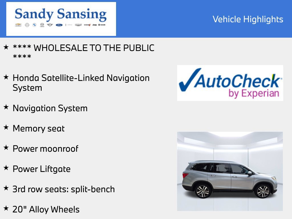 Used 2016 Honda Pilot Elite image 7