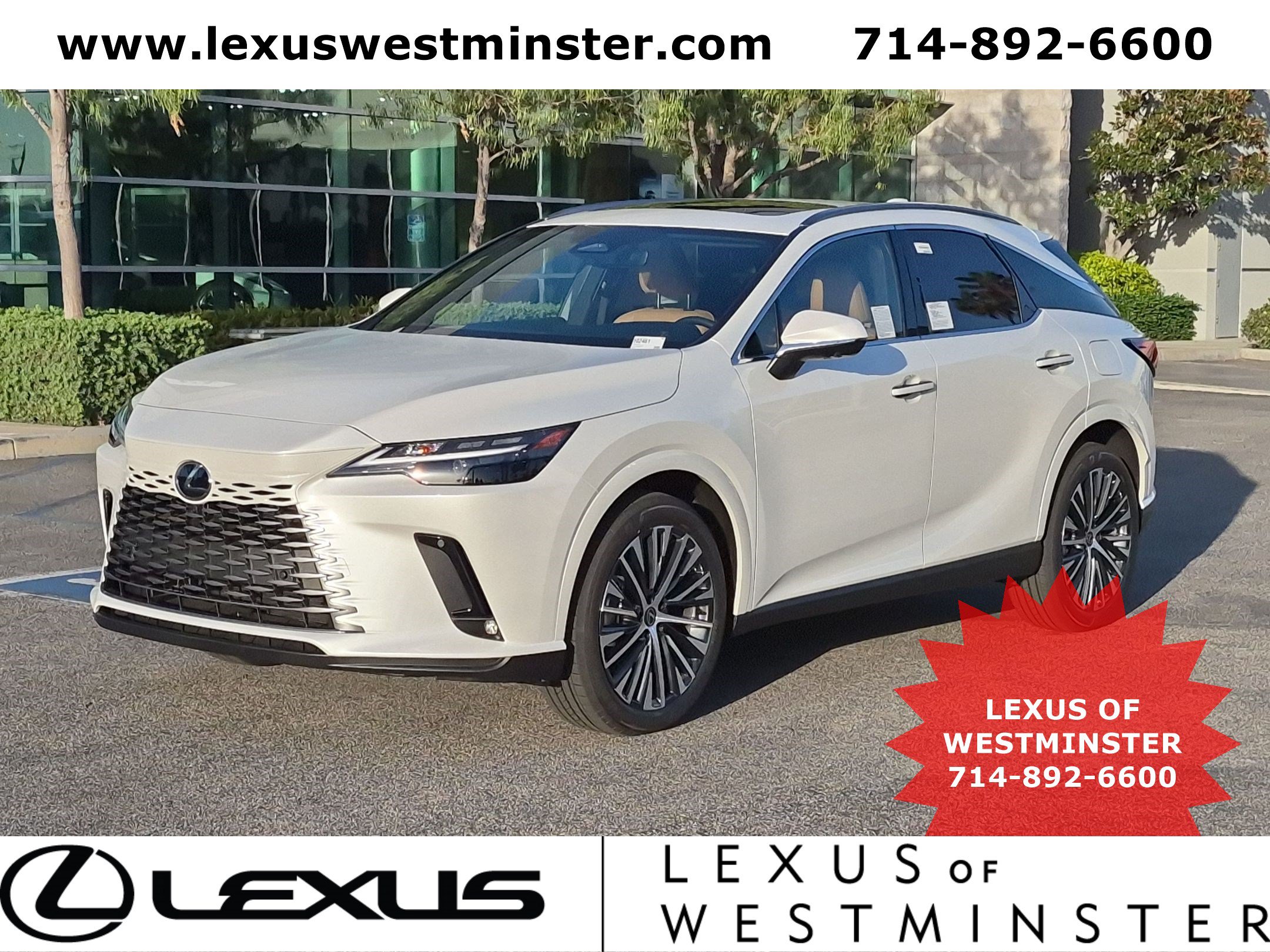 New 2026 Lexus RX 350 Premium Plus w/ Accessory Package (Z1) FWD image 1