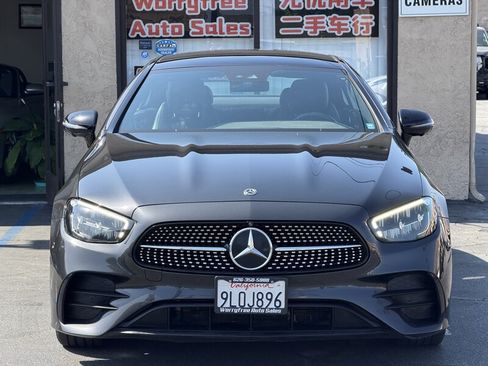 Used 2021 Mercedes-Benz E 450 Coupe w/ AMG Line image 2