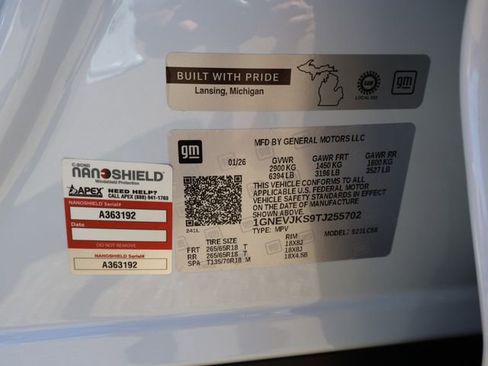 New 2026 Chevrolet Traverse Z71 w/ Enhanced Driving Package AWD/4WD image 26