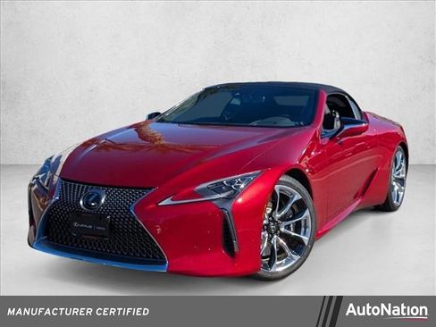 Certified 2023 Lexus LC 500 Convertible image 1