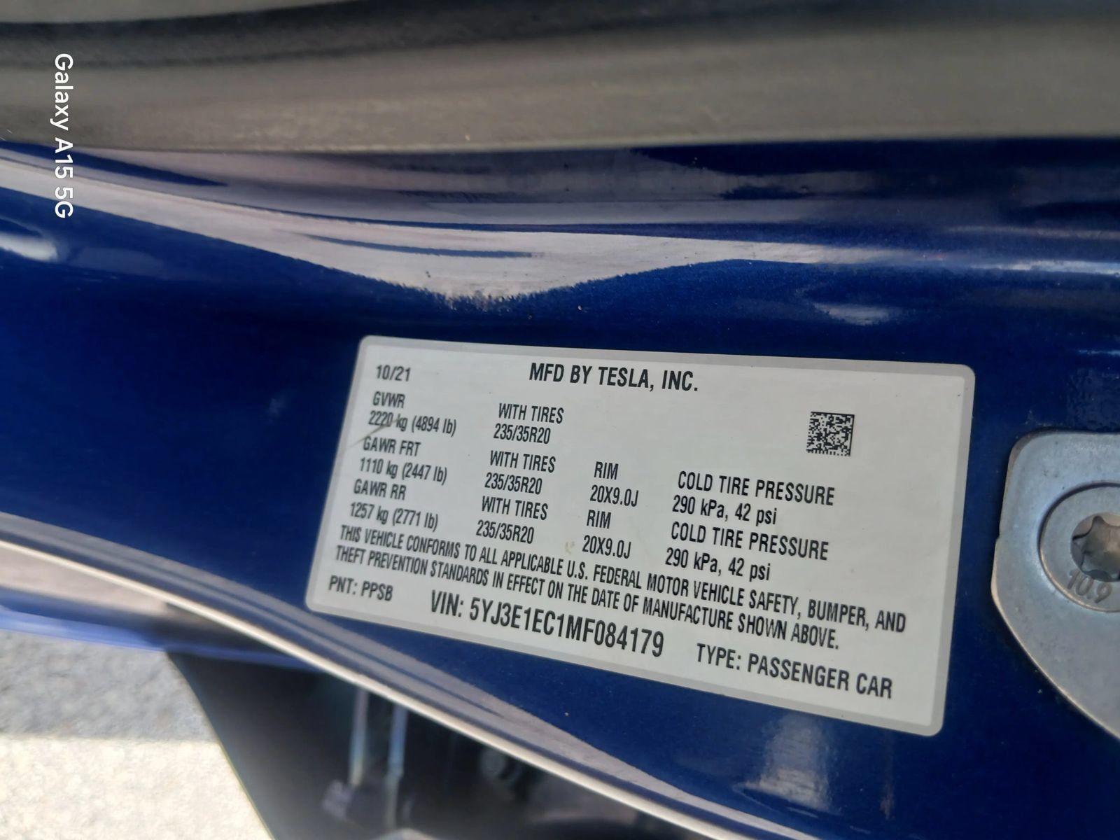 Used 2021 Tesla Model 3 Performance AWD/4WD image 17
