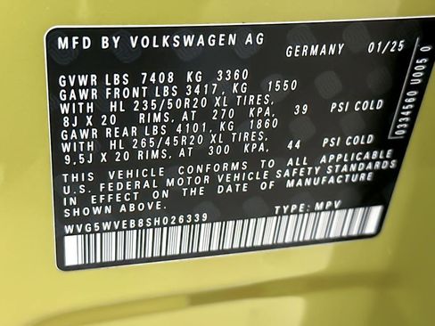 New 2025 Volkswagen ID. Buzz 1st Edition image 25