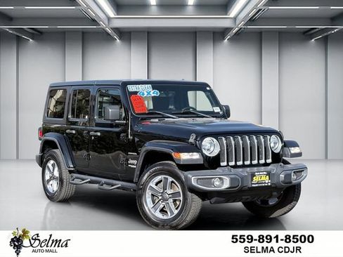 Used 2019 Jeep Wrangler Unlimited Sahara AWD/4WD image 1
