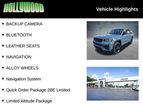 Used 2026 Jeep Grand Cherokee L Limited w/ Limited Altitude Package RWD image 3