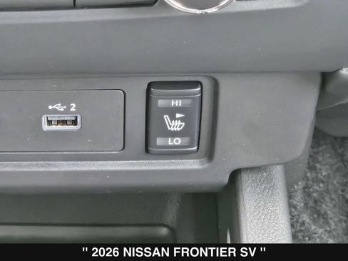 New 2026 Nissan Frontier SV RWD image 21